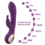Rabbit Vibrator Masturbation Waterproof Multi-frequency Vibration
