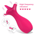 2 In 1 G-spot Rose Clitoral Vibrator