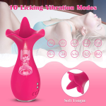 2 In 1 G-spot Rose Clitoral Vibrator