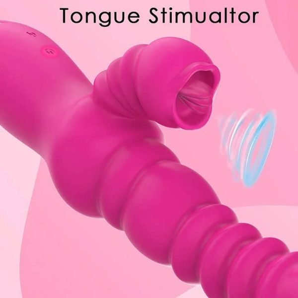 Thrusting Rabbit Vibrator for Clitoris & G-spot