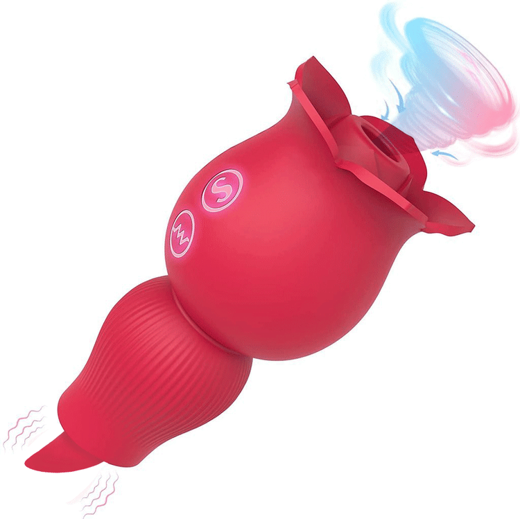 Butterfly Licking Rose Toy For Women  sosrose