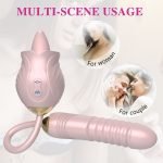 Rose G-spot Tongue Licking Vibration For Wome