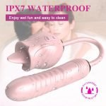 Rose G-spot Tongue Licking Vibration For Wome