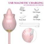 Rose G-spot Tongue Licking Vibration For Wome