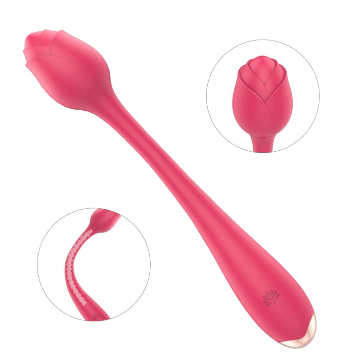 Rose massage wand vibrator product image