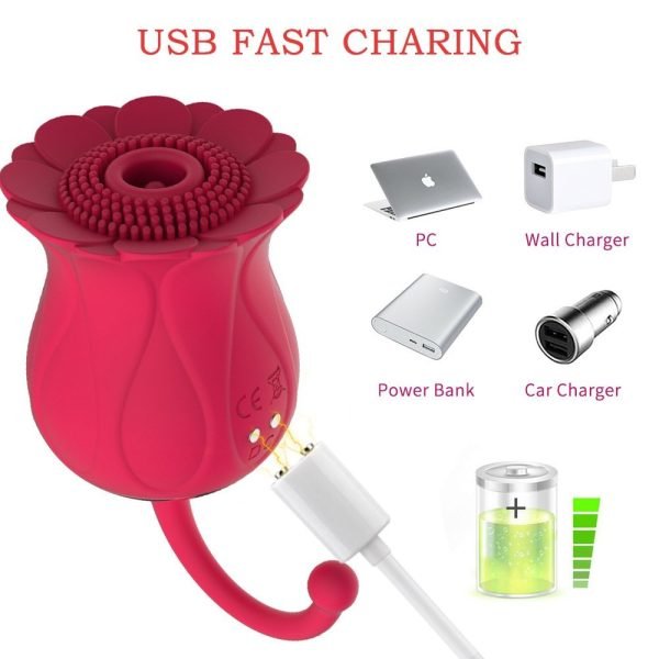 Rose Sucking Massager