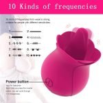 Rose Tongue Licking Clitoris Vibrator