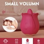 Rose Tongue Licking Vibrator Clitoral Stimulation Sex Toy