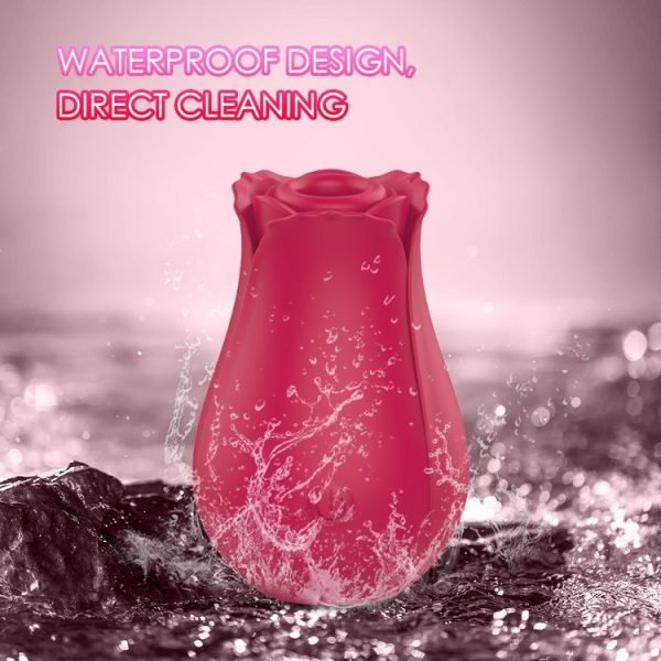 Rose Toy 10 Speeds Oral Sucking Vibrator