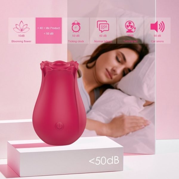 Rose Toy 10 Speeds Oral Sucking Vibrator