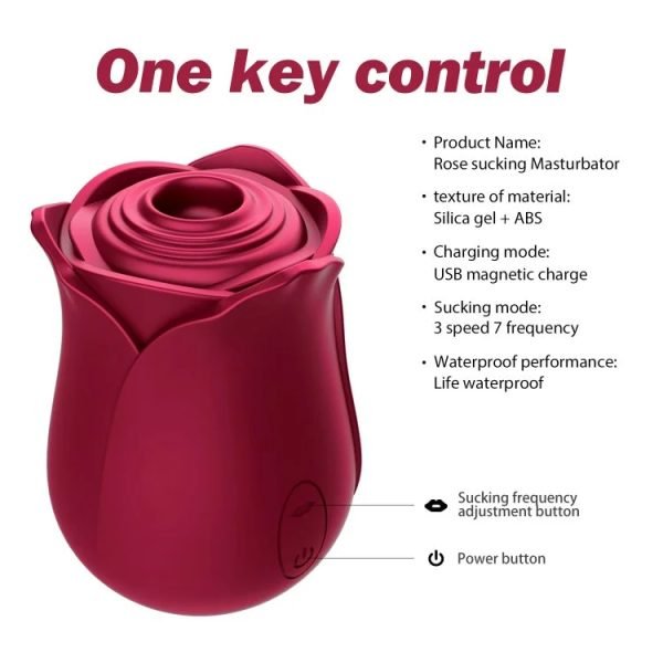 Rose Toy Sucking Vibrator