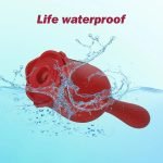 Rose Vibrator Clitoris Sucker