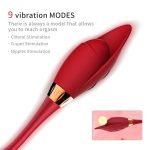 Rose Vibrator Double Use Sucking Vibrator