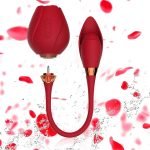 Rose Vibrator Double Use Sucking Vibrator