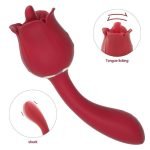 Rose Vibrator Nipple Licking Stimulator