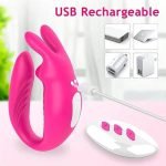 Clitoral G-Spot Rabbit Vibrator - Couple