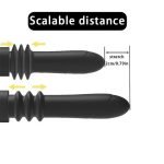 Woman Telescopic Vibrator Men G Spot Anal Pussy Gun Dildo Toy