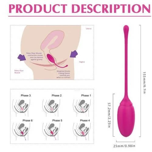 Kegel Ball Female Vibrator Egg