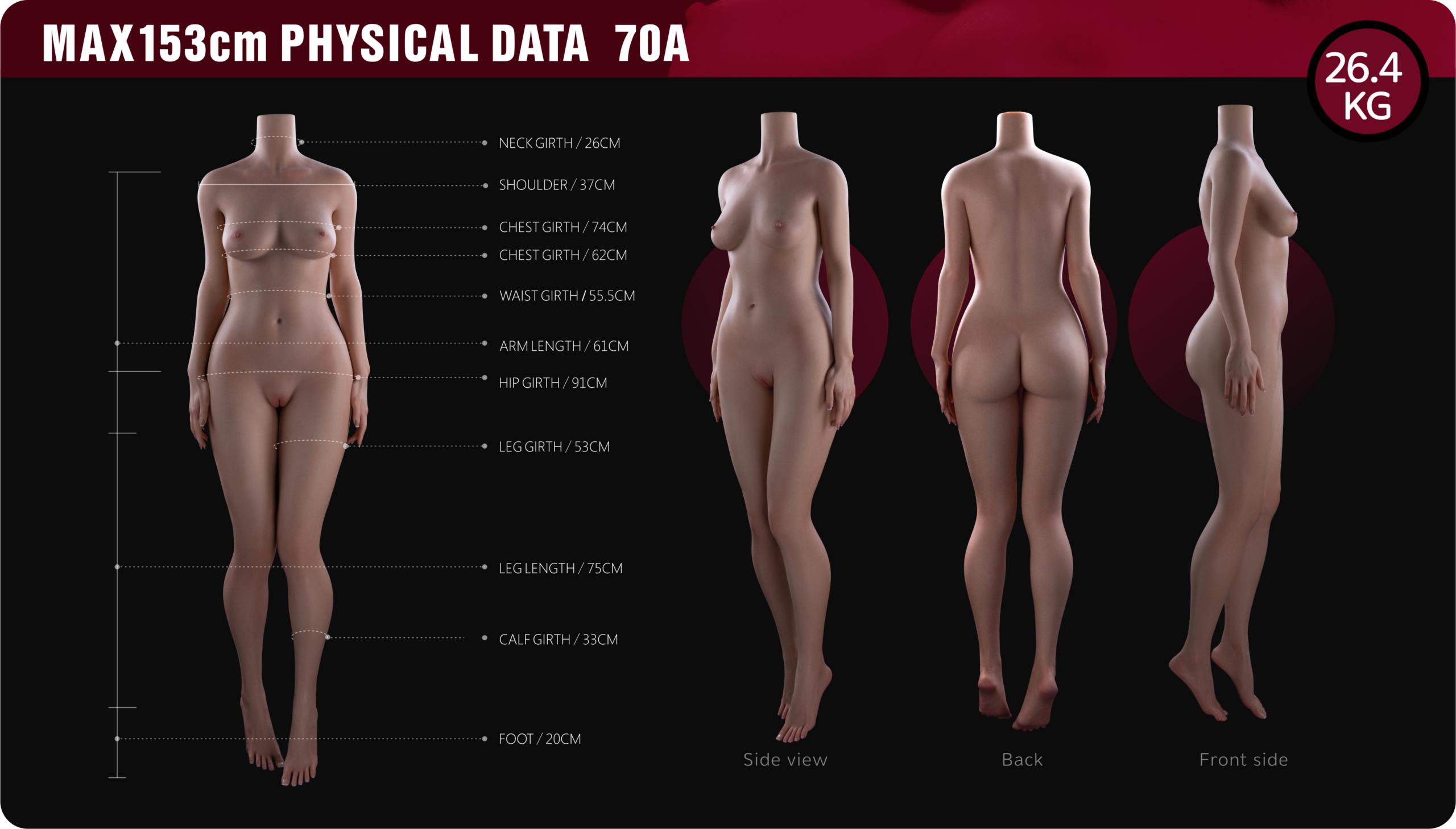 MAX 153cm (Max Series Included - Free)